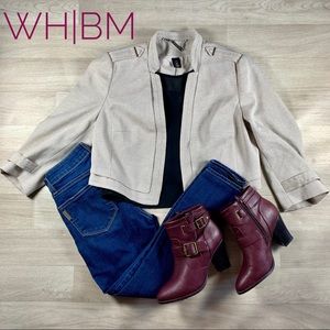 Black House White Market Cropped Blazer